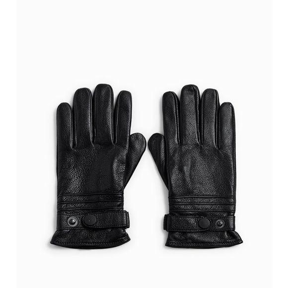 Zara Other - NWT Zara leather gloves with topstitching
